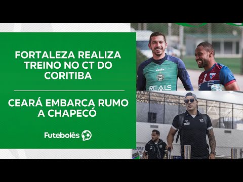 FORTALEZA REALIZA TREINO NO CT DO CORITIBA | CEARÁ EMBARCA RUMO A CHAPECÓ  | FUTEBOLÊS 12/09/24