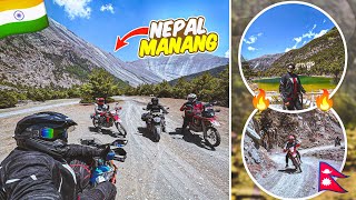 Finally Reached Nepal Manang 😳 Manang mey eisa kuch dekhne milega expect nhi kia tha 😱