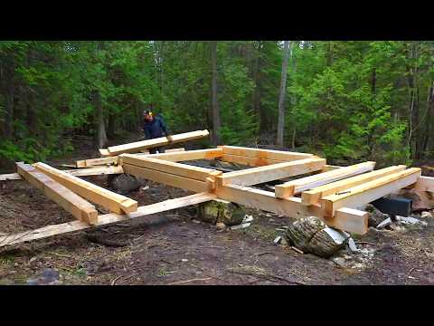 I Had to Dismantle my Cabin...Here's Why. / Ep7 / Traditional Sauna Build