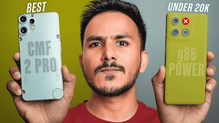 The Budget King Under ₹20,000 - moto g86 Power vs CMF Phone 2 Pro !