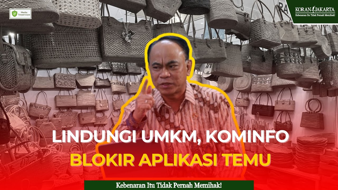 Lindungi UMKM, Kominfo Blokir Aplikasi TEMU