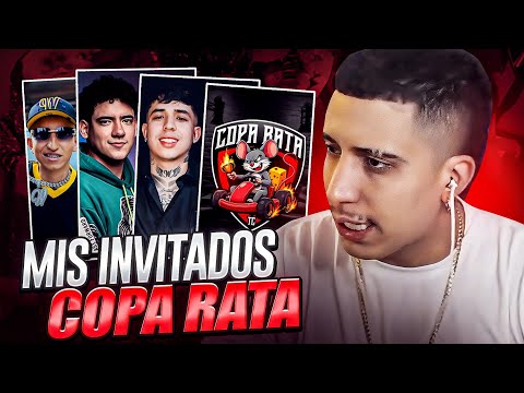 ESTOS SON LOS INVITADOS A LA COPA RATA 🔥| MR STIVEN