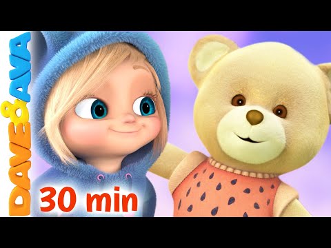 😜 Down by the Bay Part 2, Muffin Man and More Baby Songs by Dave and Ava | Nursery Rhymes 😜