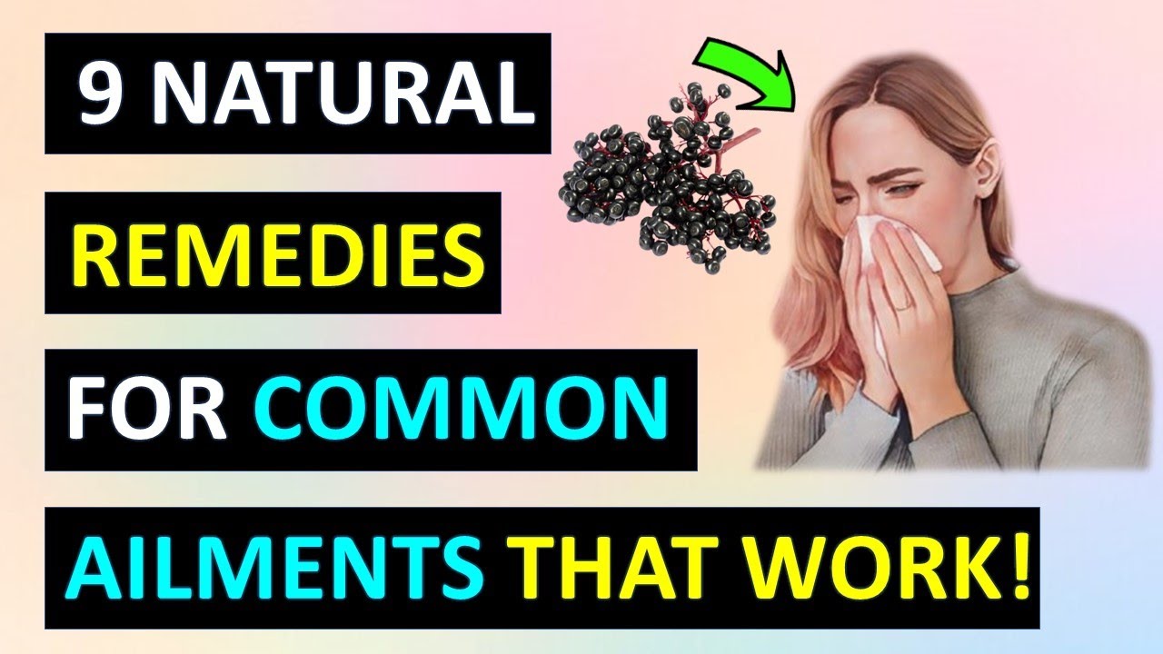 9 Natural Remedies For Common Ailments THAT WORK!