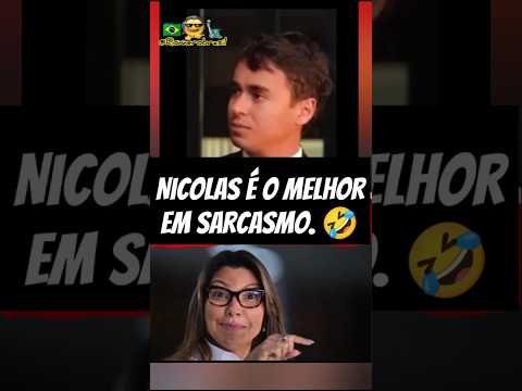 Nicolas é o melhor em sarcasmo 🤣#brasileiros #views #povo #reels #informacion #jornal #shorts