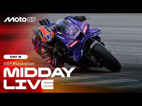 Midday Live Day 3 | 2025 #SepangTest