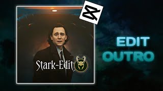 Outro Tutorial | How to make Outro for edits 🌌 | #easy , #marvel , for #shorts