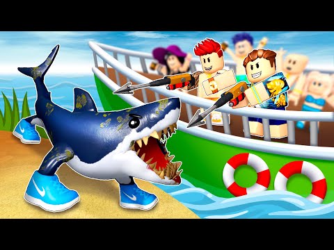 Тралалеро Тралала 🦈 Сборник, все серии подряд (страшная история в Роблоксе)