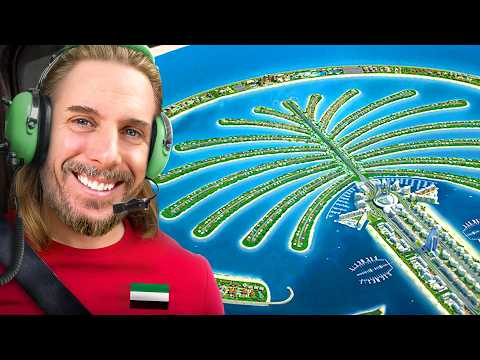 Je visite l'île artificielle de DUBAÏ 🇦🇪