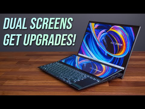 (ENGLISH) Dual Screen Laptops Get Better! ASUS ZenBook Duo 14 UX482 Review