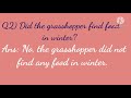 The Grasshopper and the Ant