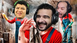وظفت اصدقائي لتنظيف منزل كامل من الحشرات! | Bug cleaner