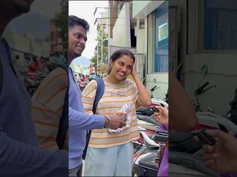 SHOCK😱 Mystery GIFT or Rs.100! 🎁💘Watch the surprising reaction! #ValentinesDay #GiftBox #love
