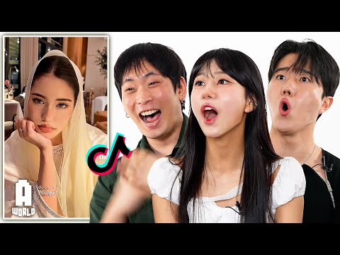 Koreans react to "How Beautiful the Arab World Is" TikToks..!