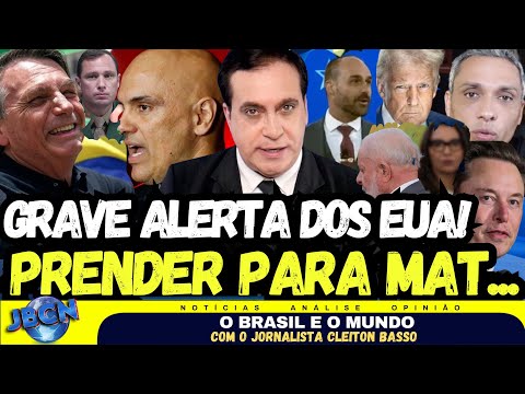 GRAVE! RISCO CONTRA BOLSONARO SE FOR PRESO, EDUARDO PEDE ORAÇÕES, MORAES NEGA PEDIDO DA DEFESA