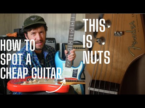 HOW TO SPOT a CHEAP GUITAR - This is NUTS - Cheap Guitars RARELY Get This Right - Even FENDER