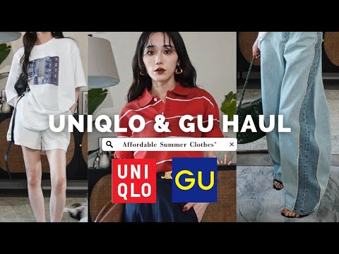 【UNIQLO & GU】買ってよかった夏服購入品🥹✨