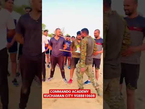 देखो सब के सब 100kg से ज़्यादा वजन वाले है @commandoacademy