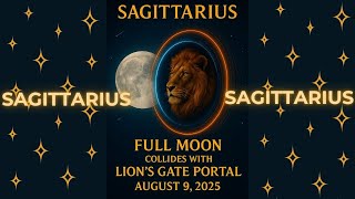 Sagittarius, Big Changes Ahead! 🔮 Full Moon Tarot Reading | August 2025