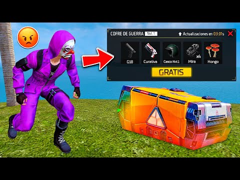 SOLO PODEMOS USAR LAS ARMAS “GRATIS” DE LAS CAJAS AMARILLAS 😰 FREE FIRE