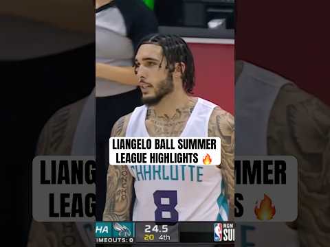 Gelo getting buckets for the Hornets Summer League squad