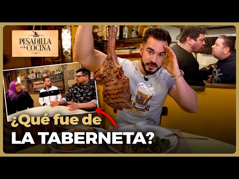 Visitando Restaurantes de PESADILLA EN LA COCINA de CHICOTE - LA TABERNETA - "TODO es un GUIÓN"