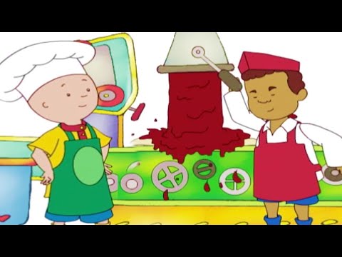 Cartoon Caillou | Caillou de chef | Nieuwe Hele Caillou Afleveringen | Nederlands Gesproken