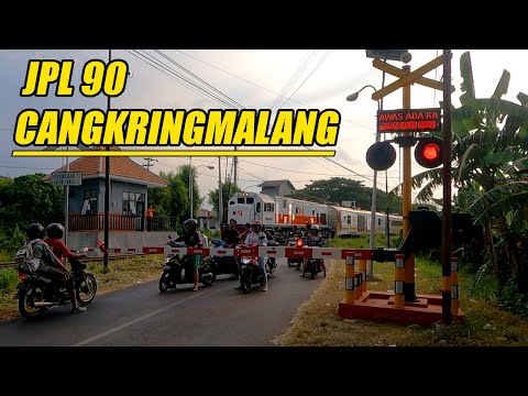 ✖️🚆Palang Pintu Wantech Baru Perlintasan KA Cangkringmalang Pasuruan🚆✖️