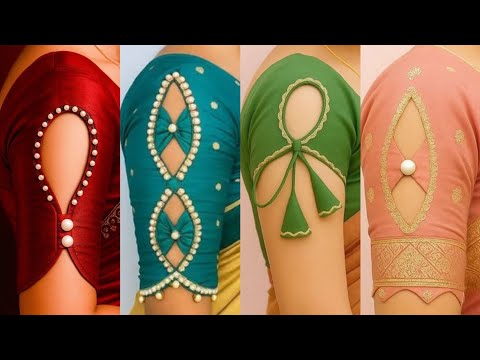 New Fancy Sleeves Design For Blouse | Saree Blouse Ke Baju Ke Designs| Latest Blouse Sleeves Pattern