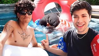 Hot Tub Truth or Dunk ft. Larray