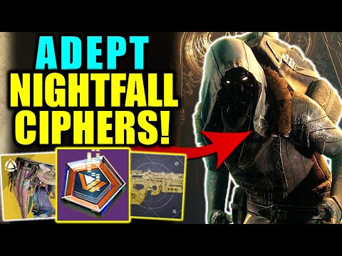 Destiny 2: WOW! ADEPT NIGHTFALL CIPHERS FOR SALE! - Xur Review (Sept 13 - 16)