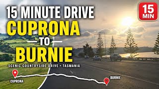 Drive TASMANIA  Cuprona  To Burnie 