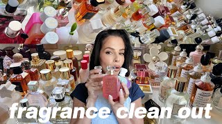 Cleaning Out My MASSIVE Fragrance Collection!