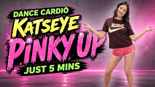 PINKY UP  | KATSEYE | DANCE CARDIO WORKOUT | 5 MINS | LEARN TO DANCE...