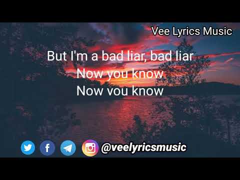 Image Dragons - Bad Liar Lyrics (Cover) Official