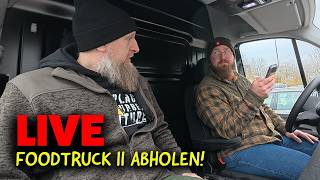 ENDLICH! 🚚🍕 Wir holen den Pizza-Foodtruck II in Frankfurt ab // #kaffee !holy #werkstatt