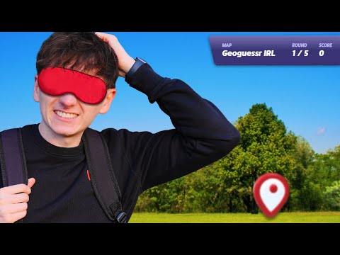 I Was Blindfolded & Forced to Play Geoguessr in REAL LIFE