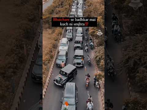 Thar 😈Scorpio & Fortuner Very Big Heavy Kafila in City #trendingshorts #fortuner #thar #viral