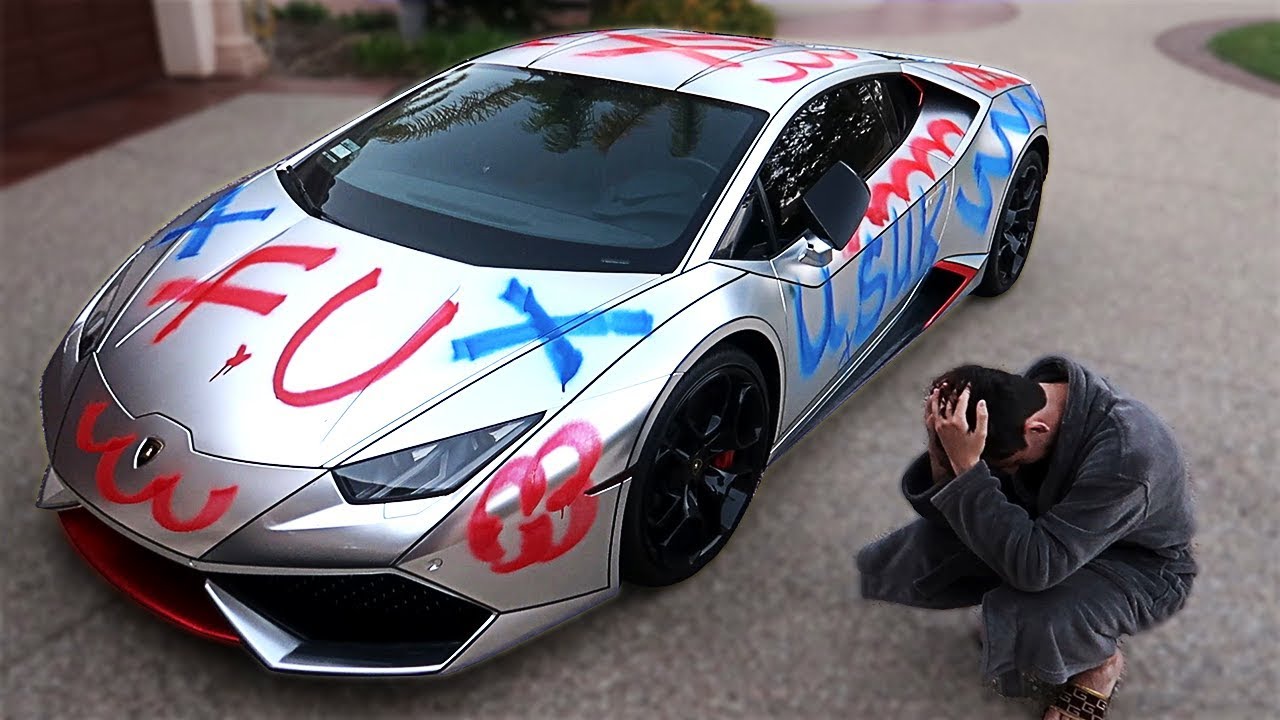 I didn't deserve this. (My Lamborghini is RUINED)