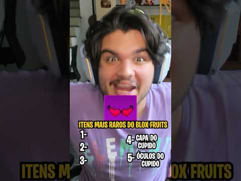 ADIVINHE O TOP 5 Itens Mais Raros do Blox Fruits