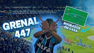 GREnal 447 - 1x1 EMPATE AMARGO, ROUBADOS EM CASA, ARBITRAGEM VERGONHOSA - vlog