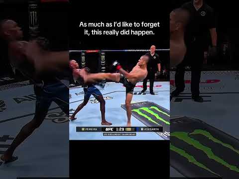 I know we like to act like this never happened #ufc #israeladesanya #alexpereira