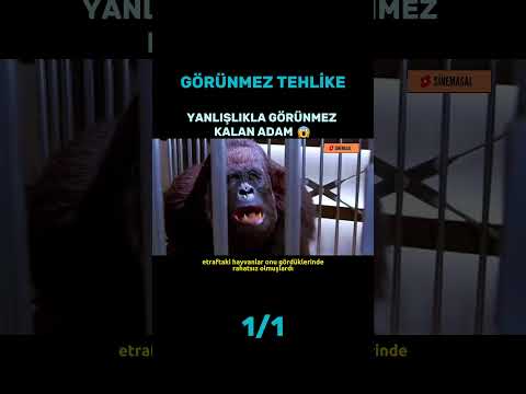Yanlışlıkla Görünmez Kalan Adam! #film #dizi #sinema