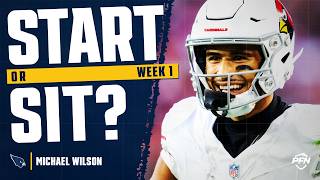 Week 1 Michael Wilson Fantasy Start/Sit 2026