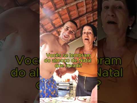 Drone Invade almoço de Natal na Favela PARTE 2