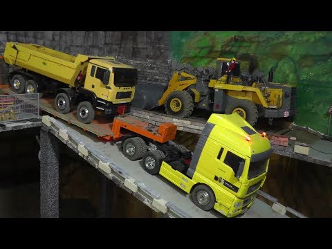 RC TRUCK ACCIDENT BEST OF CRASH🔥 RC TIPPER MAN ACCIDENT🔥RC UNFALL AUF DER BAUSTELLE