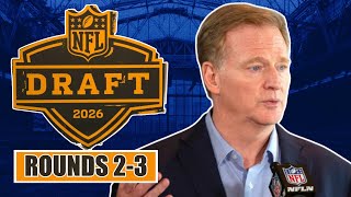 2026 NFL Draft LIVE | Rounds 2-3 Coverage, Reactions & Steals