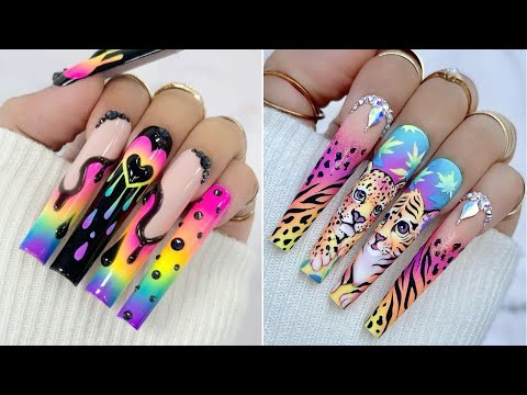 💅 Trending Chrome & Metallic Nail Art 2025 | Shiny, 3D & Magnetic Nail Design Compilation