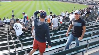 Aaron Judge bp home run 6/27/17 Yankees vs White Sox  5 rows short of concourse !