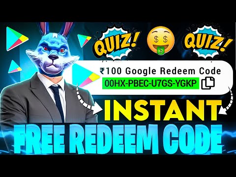 FREE REDEEM CODE (INSTANT) | FREE GOOGLE PLAY REDEEM CODE NEW APP 2025✌️
